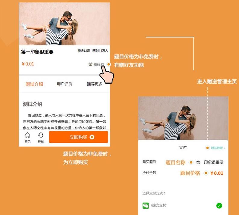 壹心理測(cè)試系統(tǒng)源碼-心理測(cè)試小程序源碼